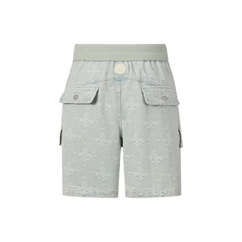 Palladium Denim Shorts Unisex Blue-1