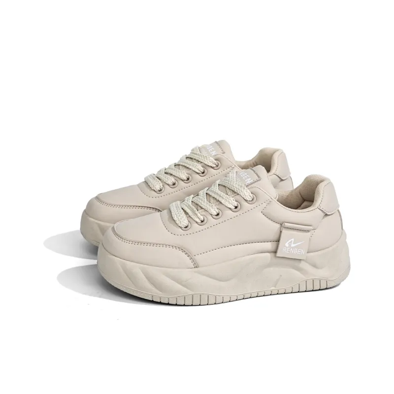 RENBEN Durable Breathable Lightweight Low-Top Chunky Sneakers Women's-7
