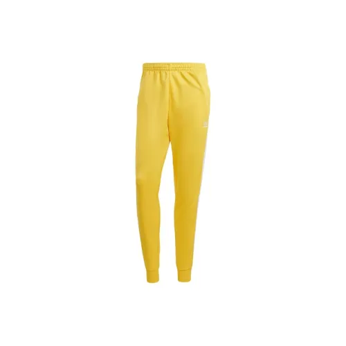 Adidas Originals Classics SST Knitted Sweatpants Men Yellow