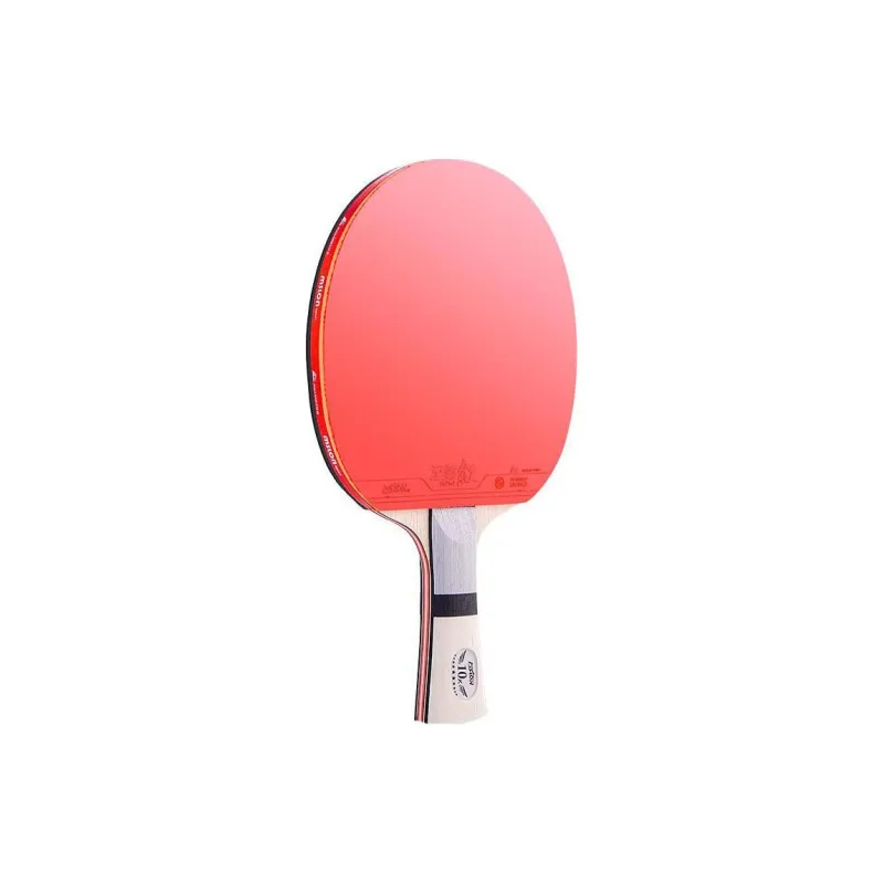 Mei Shi Long Ping Pong Paddles Kids' Ebony Wood Black Red-18