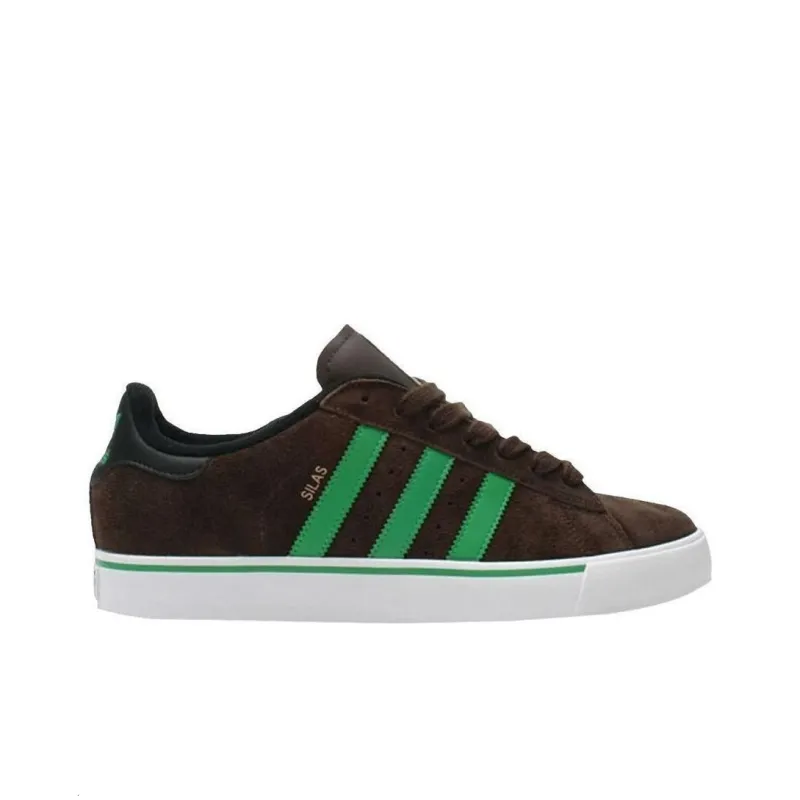 Campus Silas Baxter Neal X Adidas Originals Vulc 'Espresso Signal Green'-1