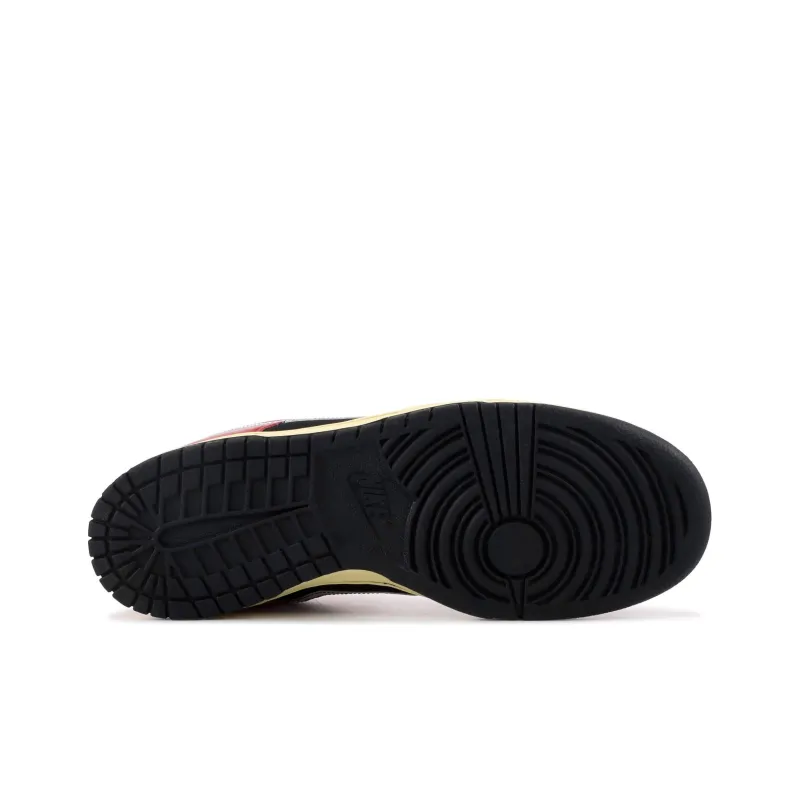 Nike Dunk Low Cl Black White Varsity Red-5