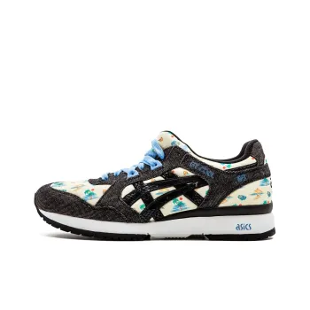 Extra Butter x Asics Gt-Cool Anti-Slip And Wear-Resistant Breathable Low-Top Running Shoes Men's Black And White Print
