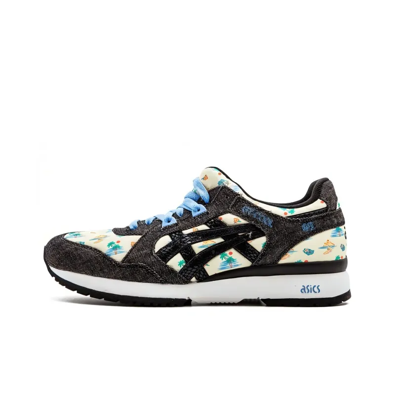 Extra Butter x Asics Gt-Cool Anti-Slip And Wear-Resistant Breathable Low-Top Running Shoes Men's Black And White Print-0
