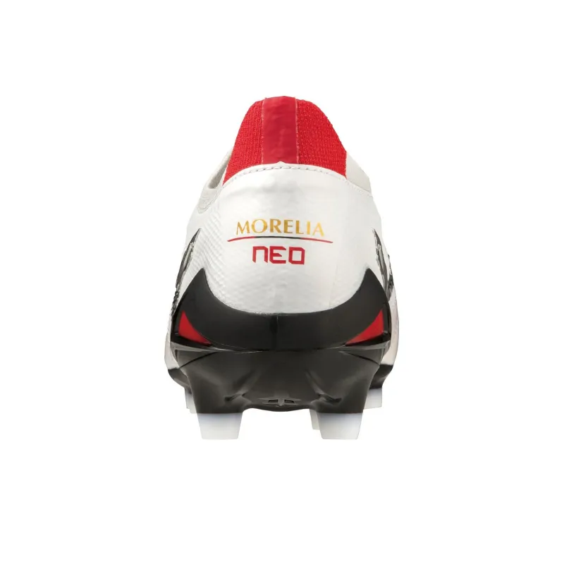 Mizuno Morelia Neo Iii Made In Japan Fg 'White Black Red'-2