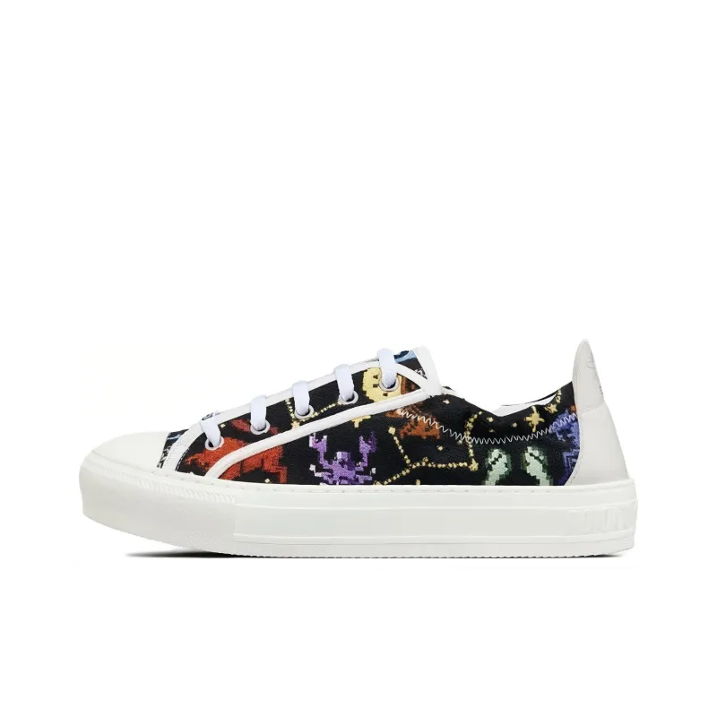 DIOR Walk'n'Dior Stylish Skateboarding Shoes Women's Black-0