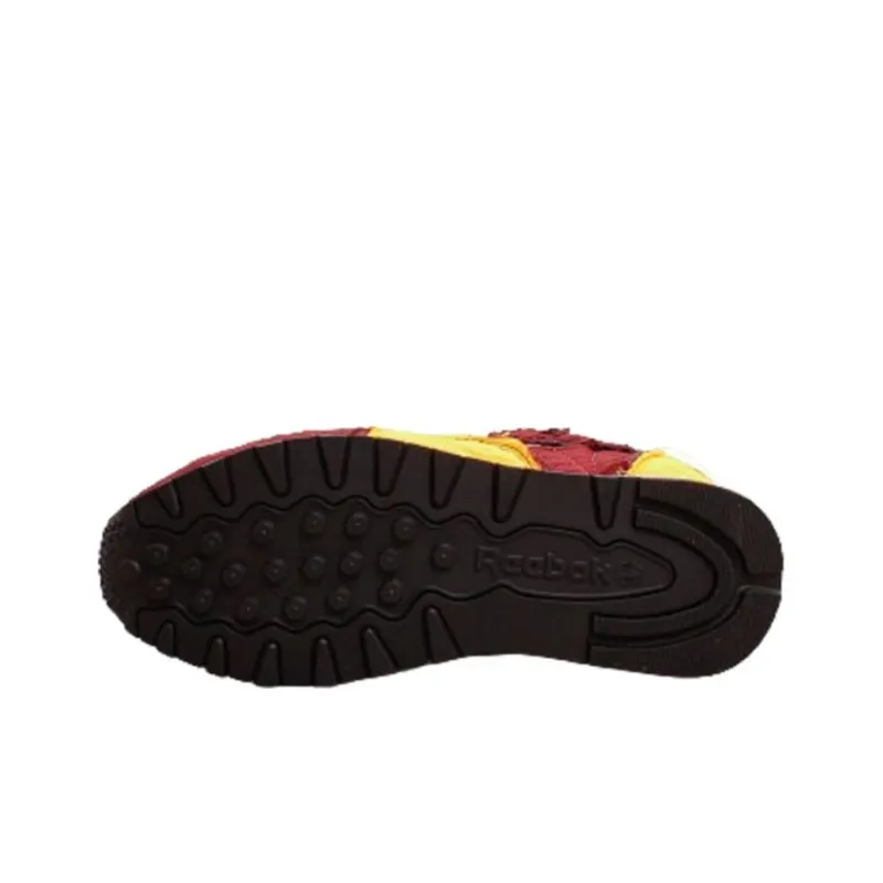 Reebok Classic Leather Pump Market Classic Burgundy-4