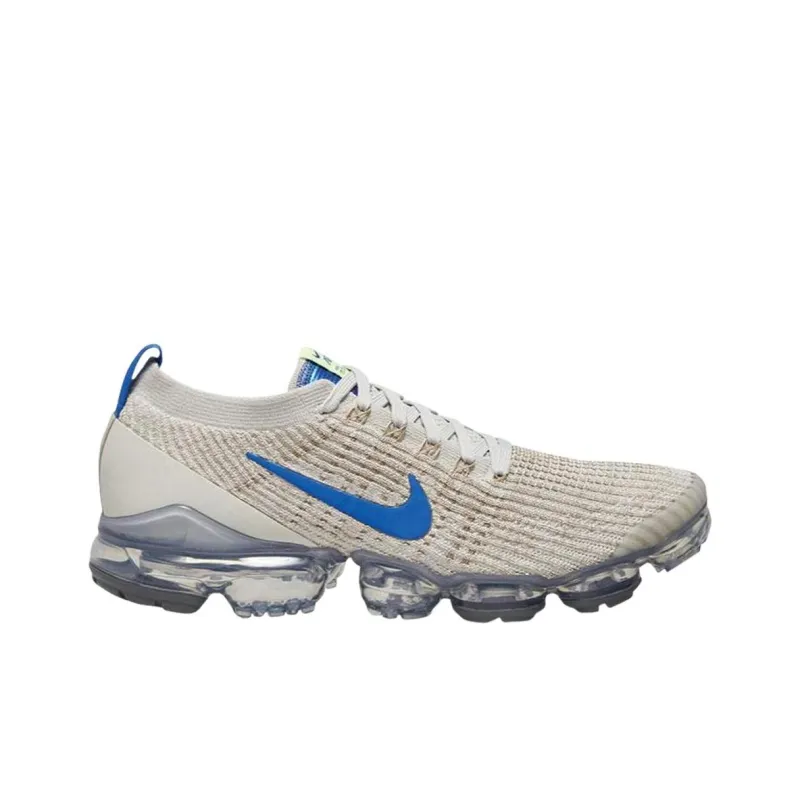 Nike Air VaporMax Flyknit 3 Light Bone Game Royal Khaki String-1