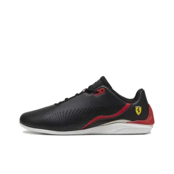 PUMA Scuderia Ferrari Drift Cat Decima Cushioning Wear Resistant Low Top Training Shoes Men's Black