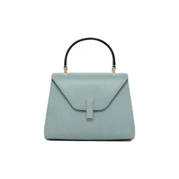 Valextra Iside Millepunte Calfskin Handbag Shoulder Bag Crossbody Bag Mini Women's Smolder Blue