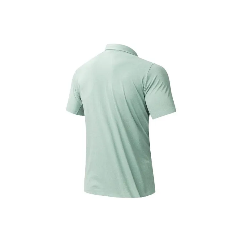 Anta Outdoor Collection Polo Shirt Men's Smoke Jade Green-1