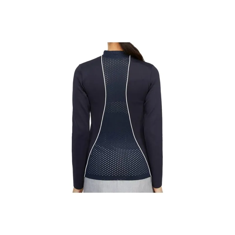J.Lindeberg T Shirt Women's Marine Blue-1
