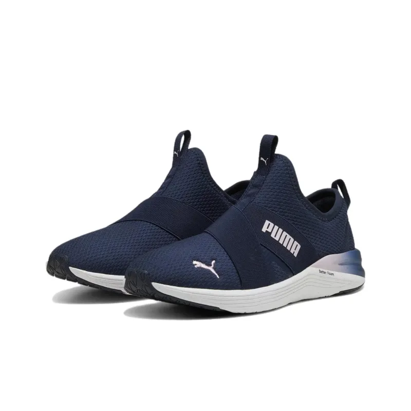 PUMA Jada Renew Better Foam Prowl Cushioning Wear-Resistant Low-Top Training Shoes Women's Blue-2