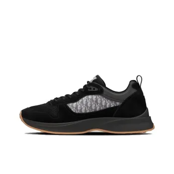 DIOR B25 Runner Black Oblique Suede