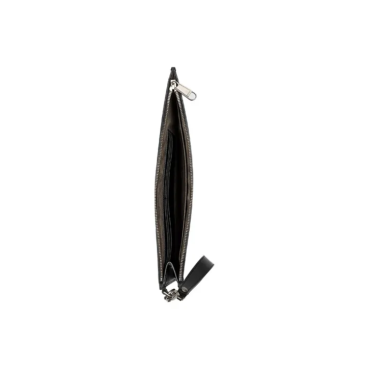 GUCCI Pouch With Interlocking G Black-3