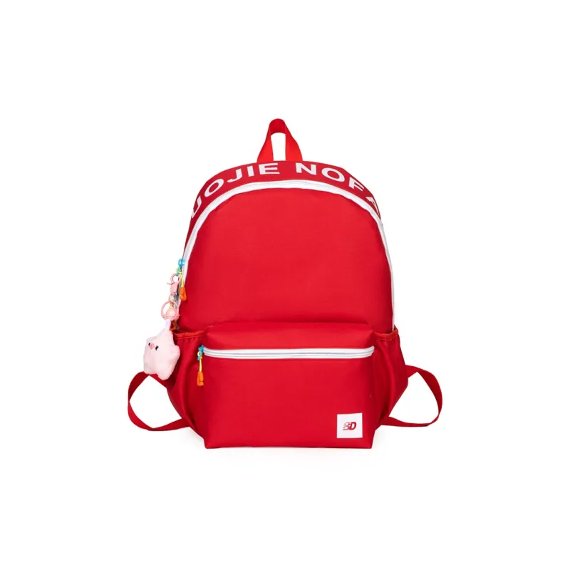 Travel Nylon Backpack Regular Unisex Blue & Yellow Pink Red Pink & Blue-13