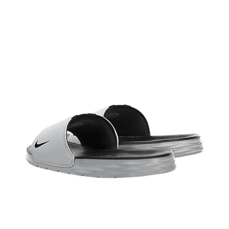 Nike Benassi Solarsoft Slide Oakland Raiders-3