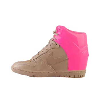 Nike Dunk Sky High Vt Vachetta Tan Pink Flash Women's