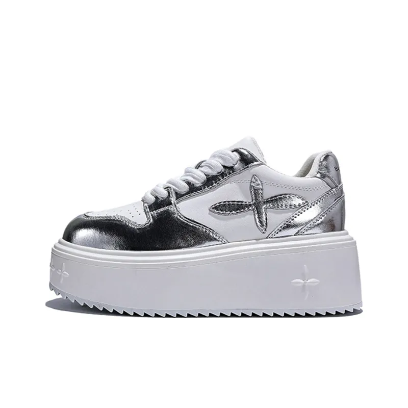 Junjali Low Top Skateboard Shoes 7cm Women's-6