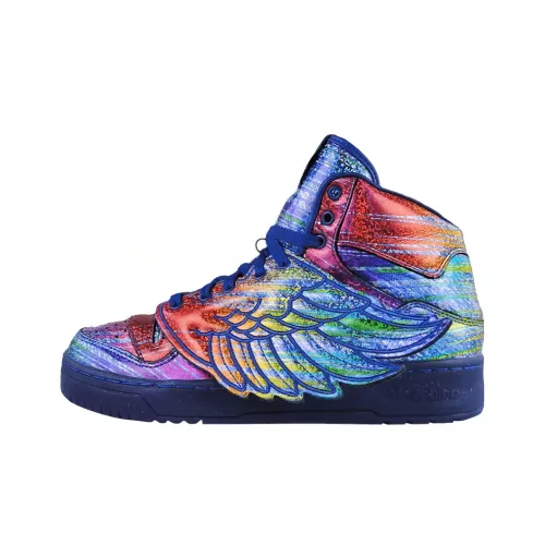 Adidas JS Wings Jeremy Scott Rainbow Foil