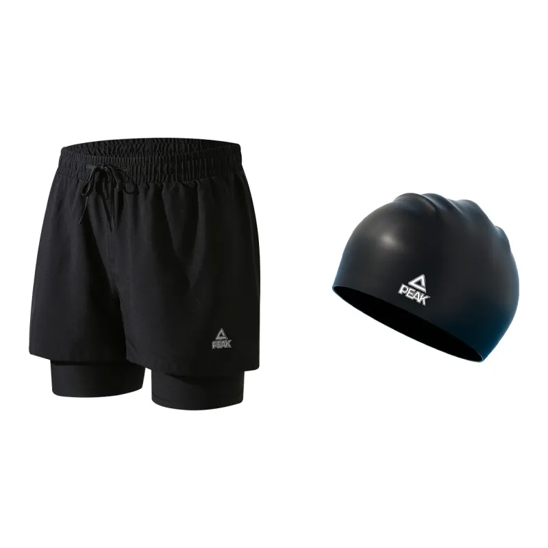 PEAK Swimming Sets Polyester Pool Men's Black-3