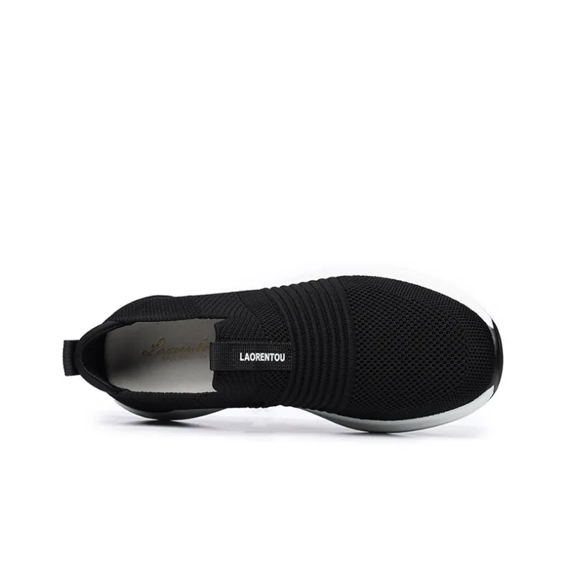 LAORENTOU Casual Shoes Women's Low Top Black-9