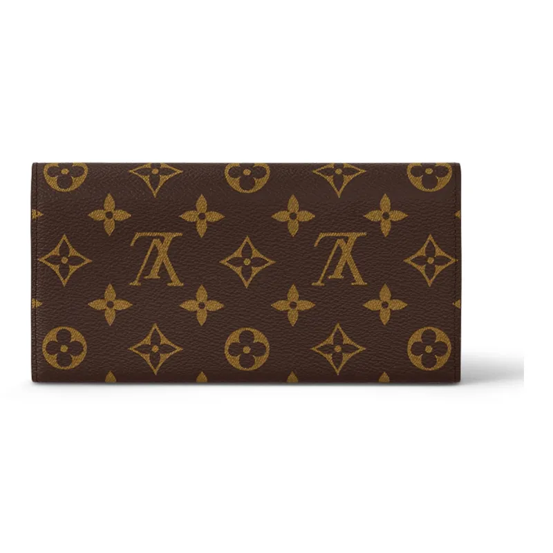 LOUIS VUITTON Emilie Wallet Monogram Fuchsia-2