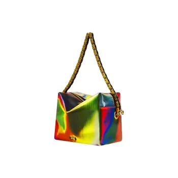 RFACTORY Cow Leather Shoulder Bag Small Size Unisex Color Changing