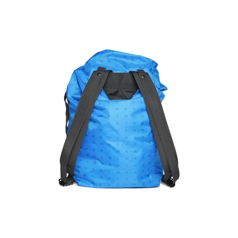 MARNI Polyester Backpack Kids' Bright Blue-2