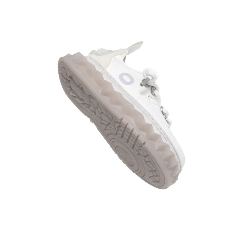 OETZI Ice Man Oz Low Top Athletic Shoes Skateboard Shoes Unisex White-4