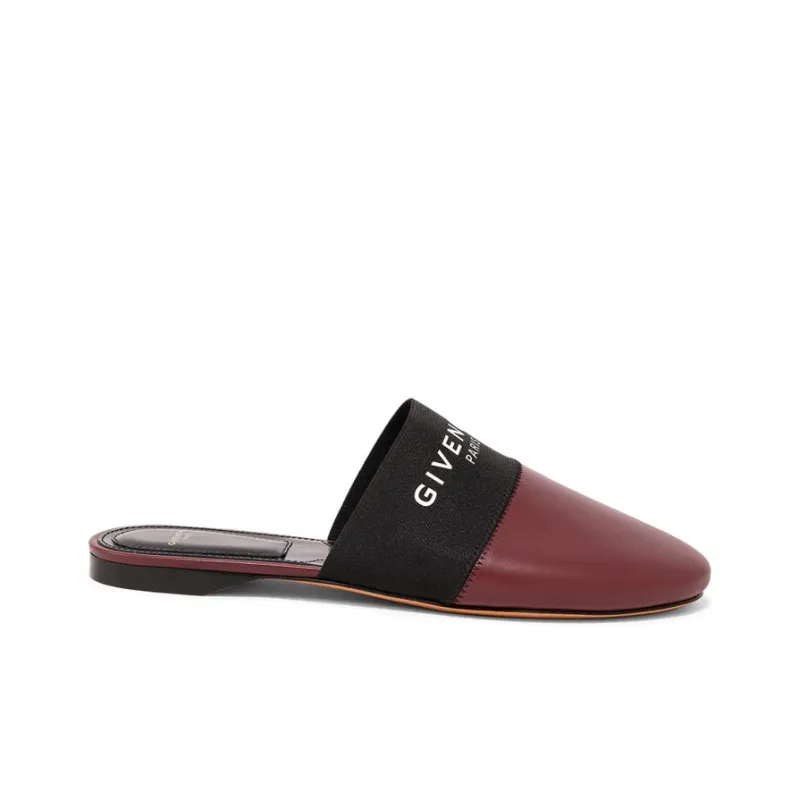 GIVENCHY Bedford Mules Women's Red Black-2