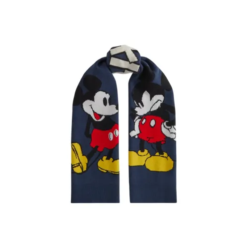 KITH For Mickey & Friends Knitted Mickey Scarf