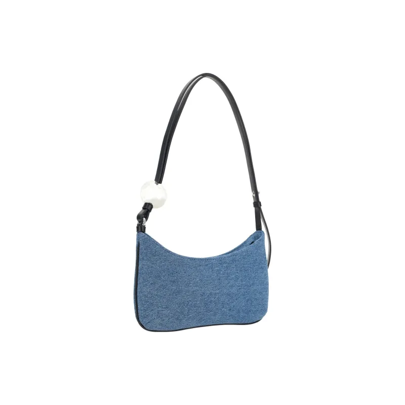 Jacquemus Le Bisou Denim Handbag Shoulder Bag Women's Blue-2