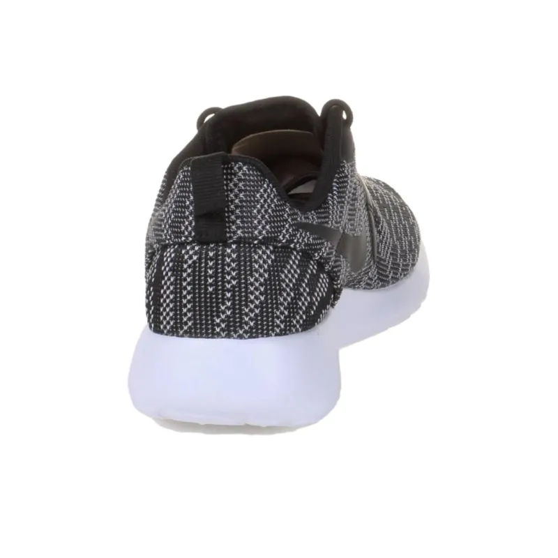 Nike Roshe Run Jacquard White Black Women's-4