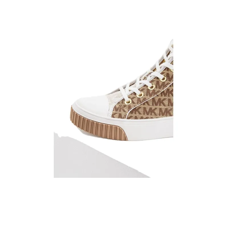 MICHAEL KORS Gertie Stylish Skateboarding Shoes Women's Brown-4