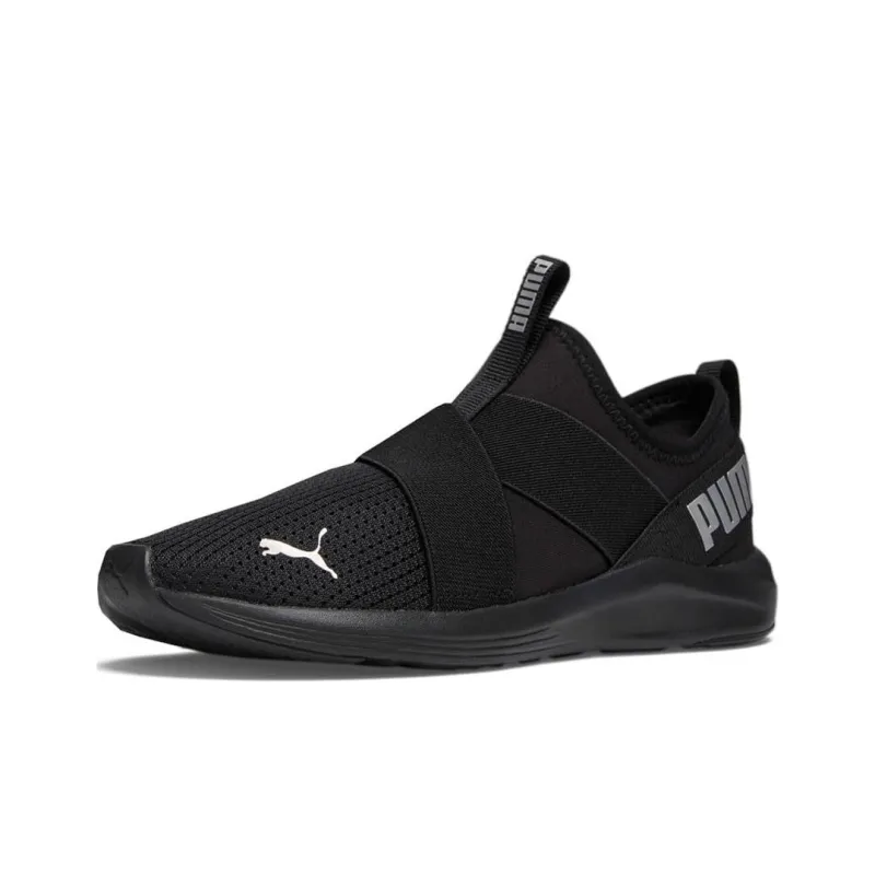 PUMA Prowl Slip-On Cat Cushioning Wear-Resistant Low-Top Training Shoes Women's Black-0