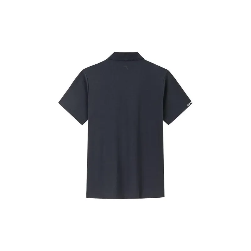 Anta Basketball Collection Polo Shirt Men's Basic Black-1