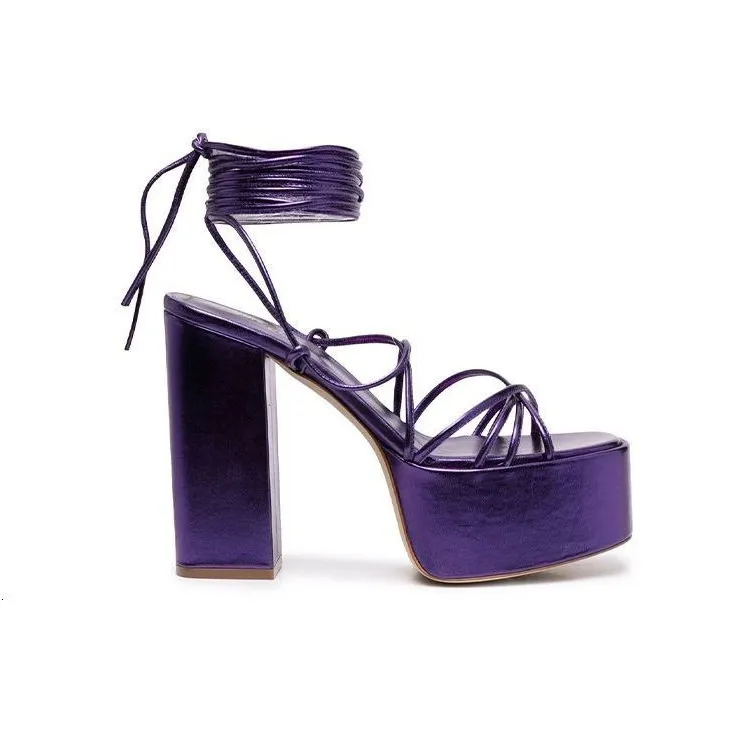 Paris Texas Malena 130mm Platform Sandals-1