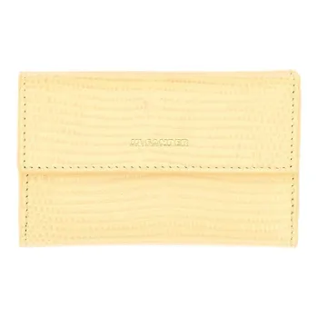 JIL SANDER Embossed Foldover Wallet