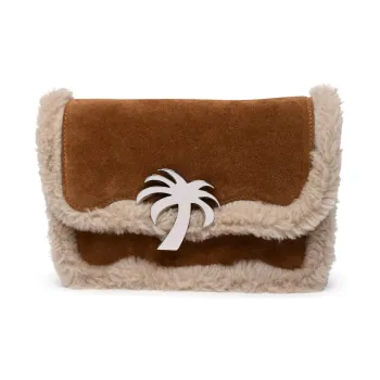 PALM ANGELS Palm Bridge Foldover Top Crossbody Bag