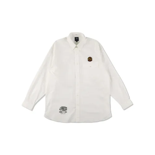 WIND AND SEA J.PRESS ORIGINALS CO-BRANDED Shirts Unisex White