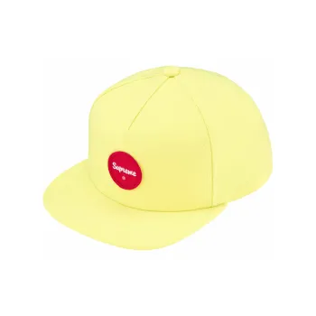 Supreme Cotton Baseball Caps Unisex Light Yellow