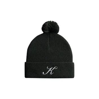 KITH KITHmas Script Pom Beanie