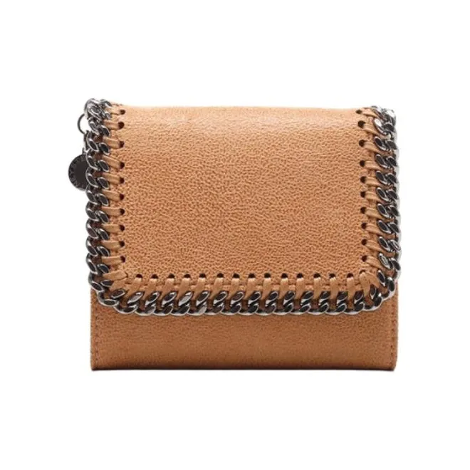 Stella McCartney Falabella Tri-Fold Small Wallet-0