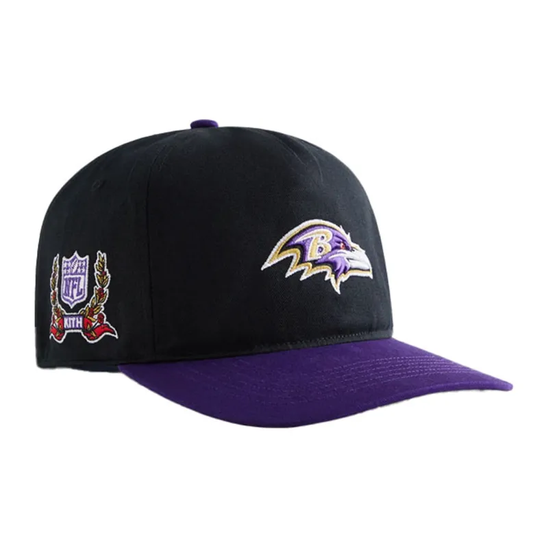 KITH X Nfl Ravens '47 Hitch Snapback-2