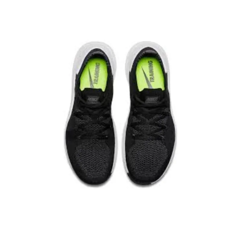 Nike Free Tr Flyknit 3 Black White Dark Grey Women's-4