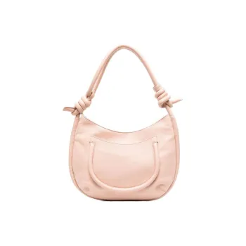 Zanellato Cow Leather With Cotton Handbag Women's Pink