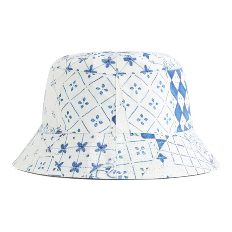 KITH Kids Azulejo Tiles Reversible Bucket Hat-1