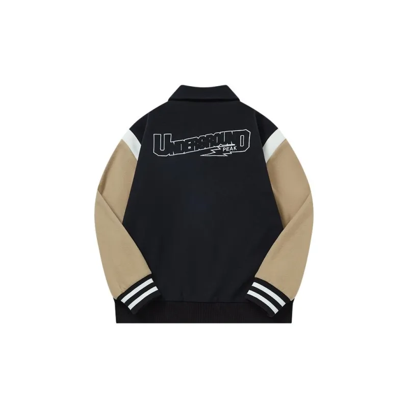 PEAK Basketball Culture Series Jackets Coats Men's Black-1