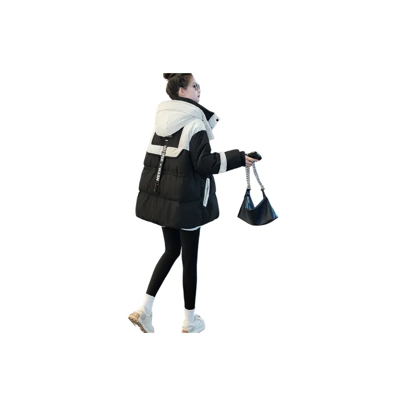 Cypress House Down Jacket Women's Black White-2